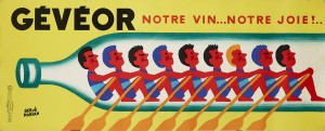 Geveor Morvan Herve Poster Vintage